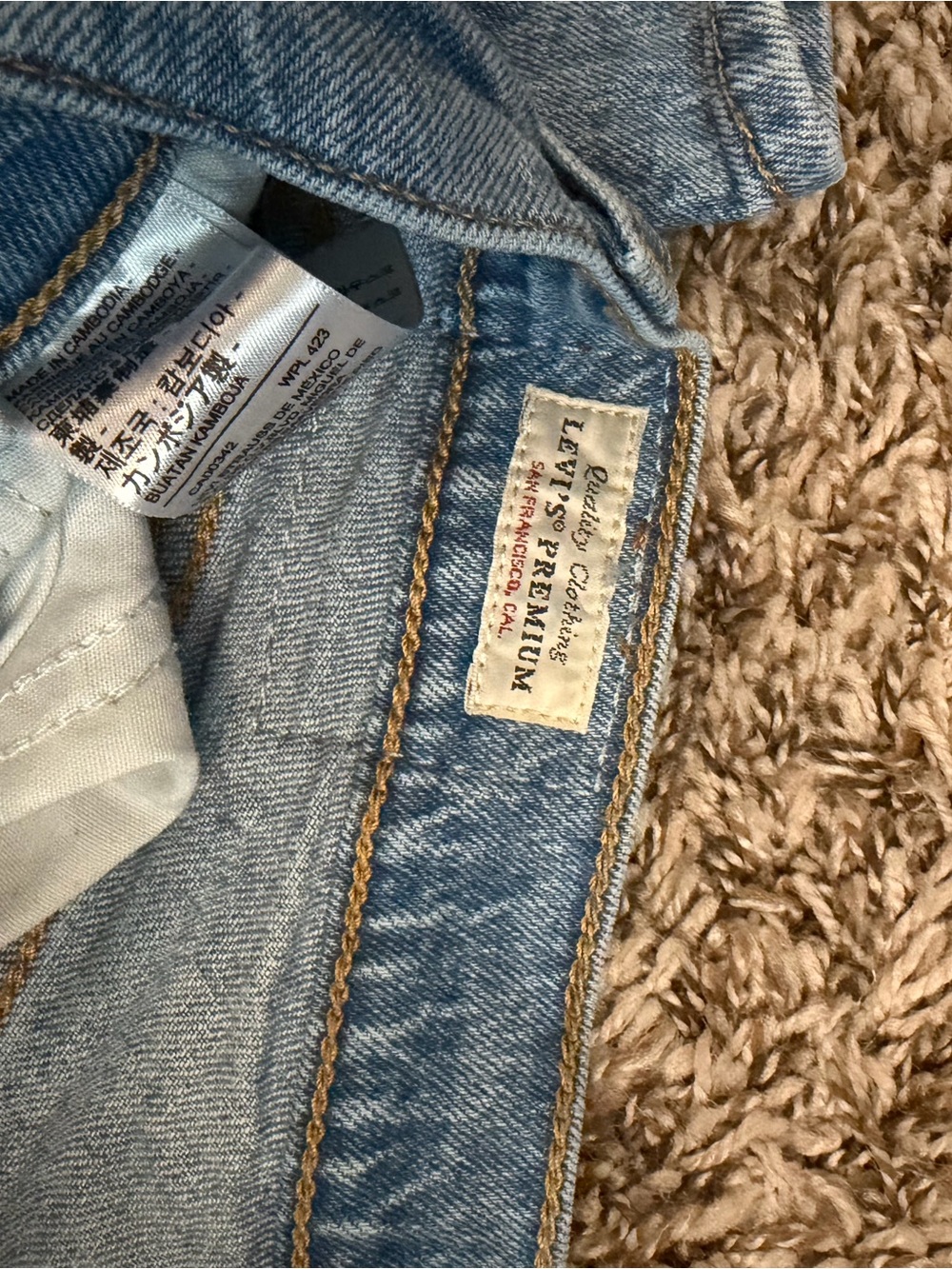Levi's Light Blue wedgie Jeans - Picture 5 of 5
